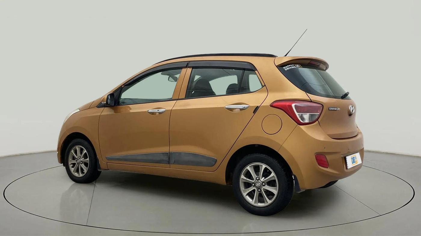 2015 Hyundai Grand i10 ASTA (O) 1.2 KAPPA VTVT, Petrol, Manual, 37,698 km, Left Back Diagonal