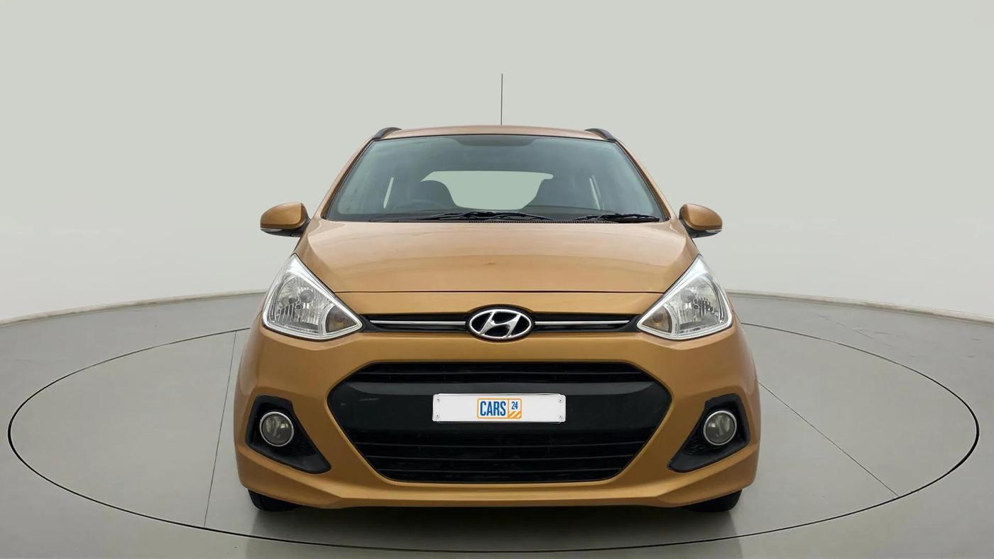 2015 Hyundai Grand i10 ASTA (O) 1.2 KAPPA VTVT, Petrol, Manual, 37,698 km, Front