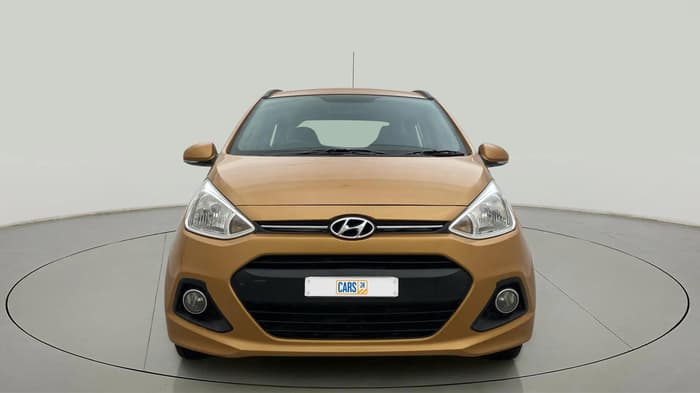 2015 Hyundai Grand i10 ASTA (O) 1.2 KAPPA VTVT, Petrol, Manual, 37,698 km, Front