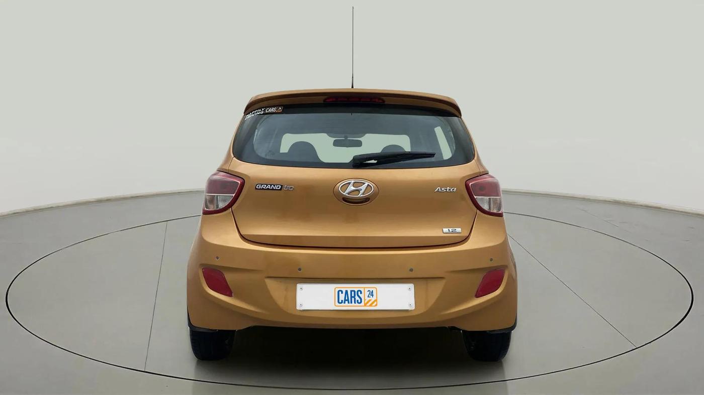 2015 Hyundai Grand i10 ASTA (O) 1.2 KAPPA VTVT, Petrol, Manual, 37,698 km, Back/Rear