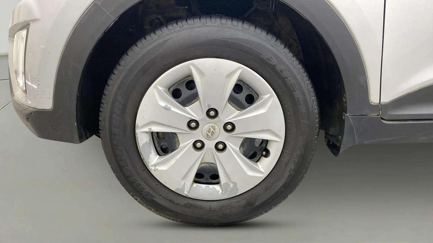 2017 Hyundai Creta E PLUS 1.6 PETROL, Petrol, Manual, 84,545 km, Left Front Wheel