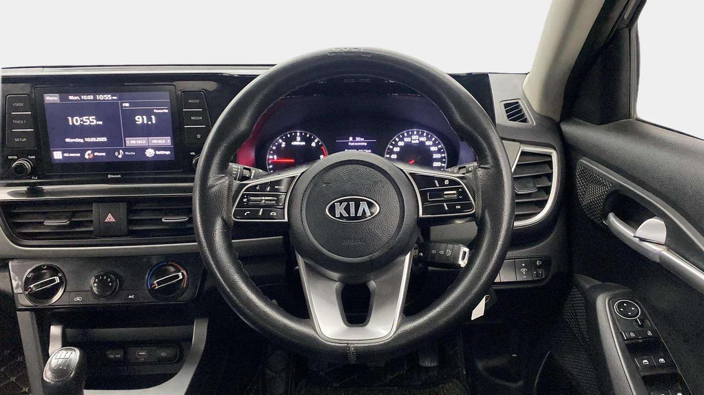 2021 KIA SELTOS HTK 1.5 DIESEL, Diesel, Manual, 55,262 km, Steering Wheel Close Up