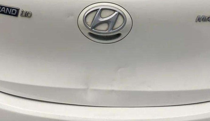 2016 Hyundai Grand i10 MAGNA 1.2 KAPPA VTVT, Petrol, Manual, 53,694 km, Dicky (Boot door) - Slightly dented