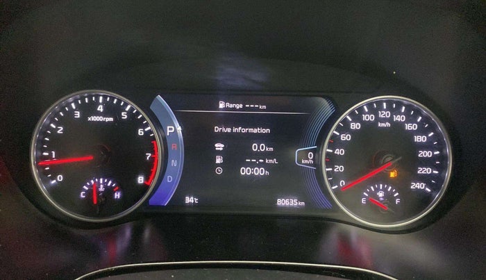 2021 KIA SELTOS GTX PLUS DCT 1.4 PETROL, Petrol, Automatic, 80,617 km, Odometer Image