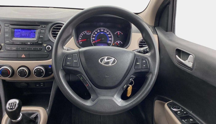 2016 Hyundai Grand i10 SPORTZ 1.2 KAPPA VTVT, Petrol, Manual, 52,543 km, Steering Wheel Close Up