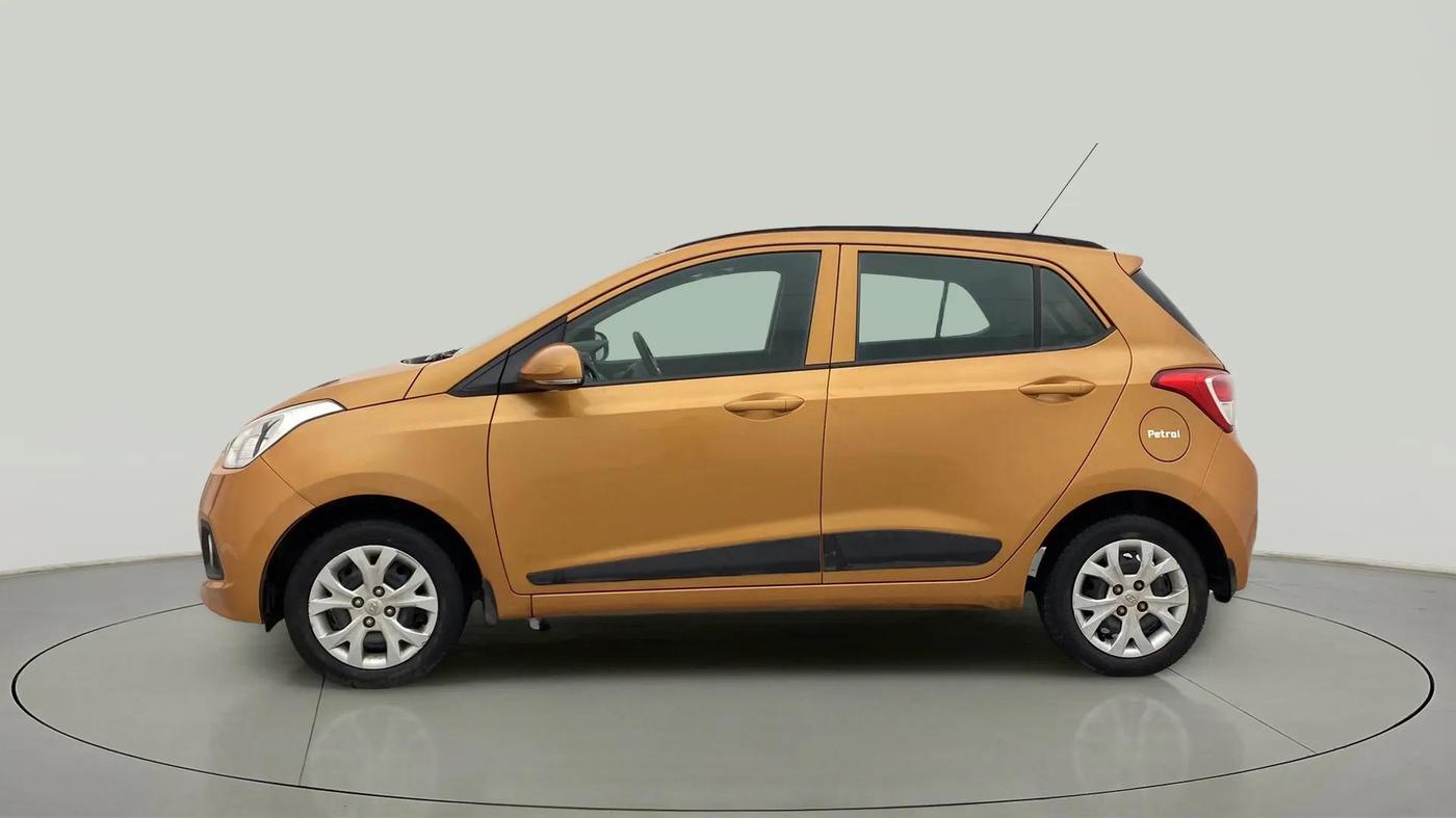 2016 Hyundai Grand i10 SPORTZ 1.2 KAPPA VTVT, Petrol, Manual, 52,599 km, Left Side