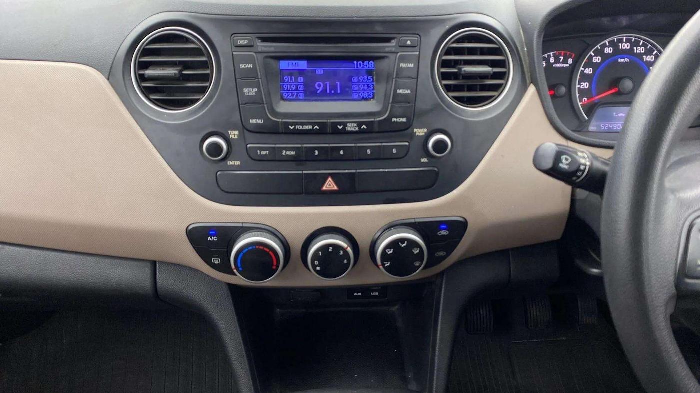 2016 Hyundai Grand i10 SPORTZ 1.2 KAPPA VTVT, Petrol, Manual, 52,599 km, Air Conditioner