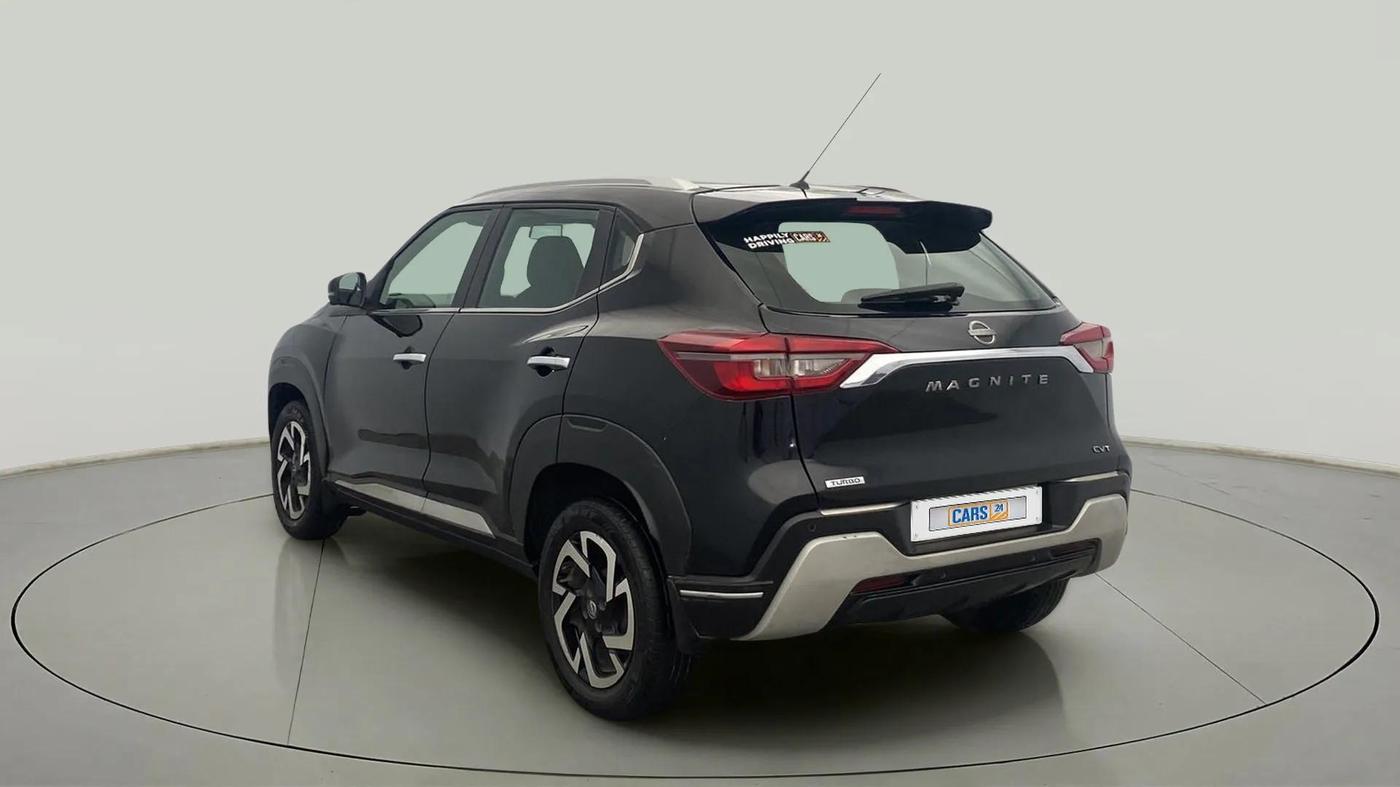 2021 Nissan MAGNITE XV PREMIUM TURBO (O) CVT, Petrol, Automatic, 36,222 km, Left Back Diagonal