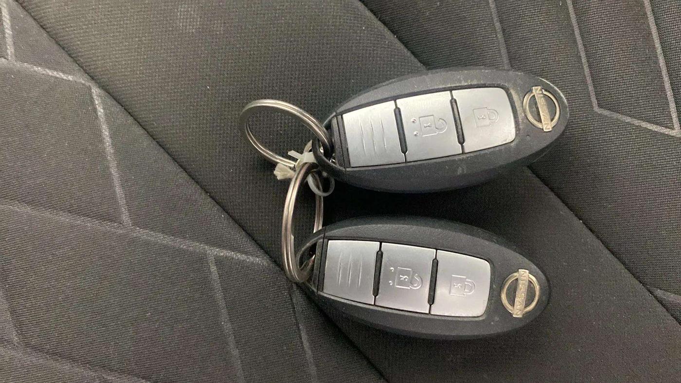 2021 Nissan MAGNITE XV PREMIUM TURBO (O) CVT, Petrol, Automatic, 36,222 km, Key Close Up