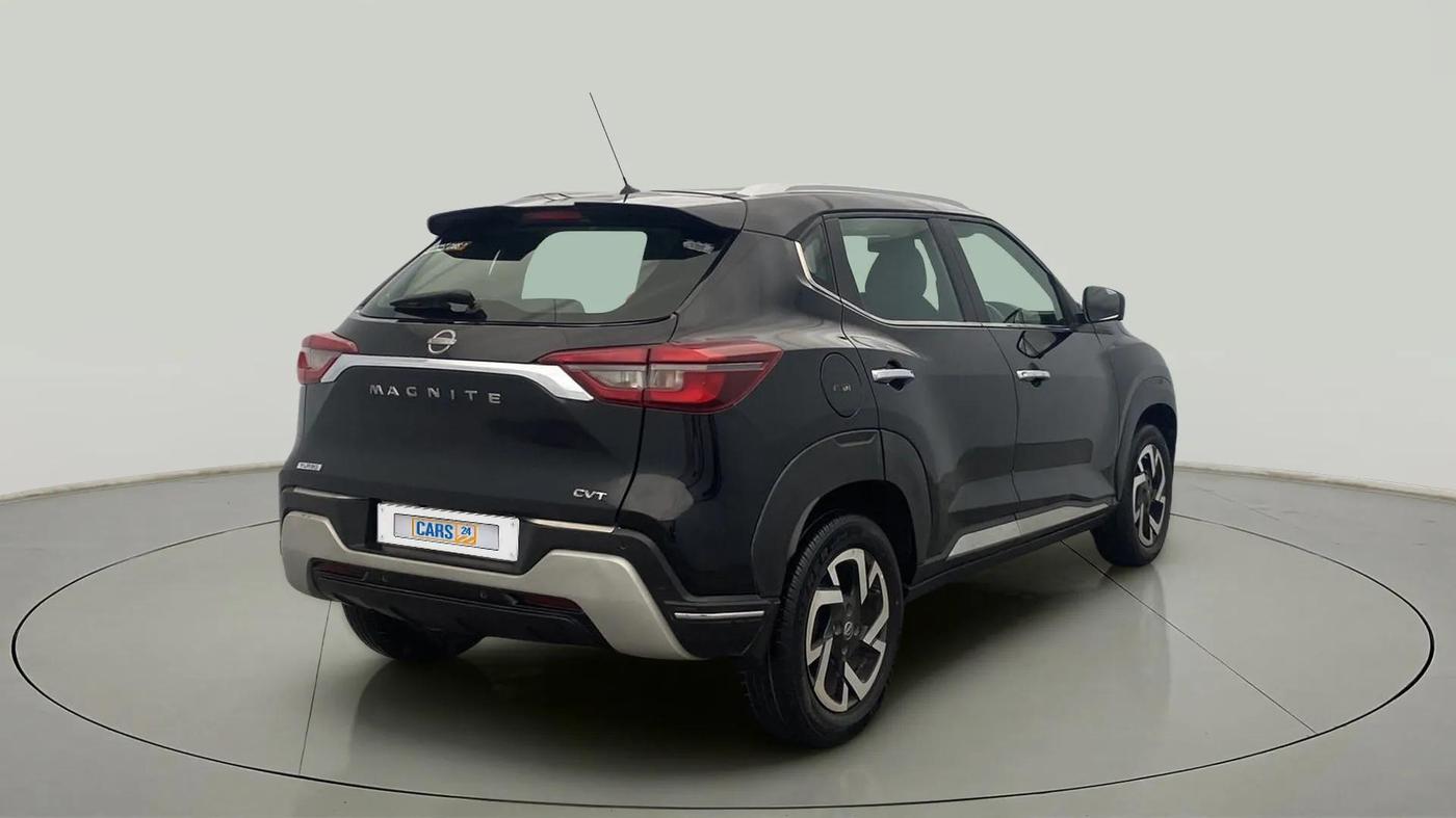 2021 Nissan MAGNITE XV PREMIUM TURBO (O) CVT, Petrol, Automatic, 36,222 km, Right Back Diagonal