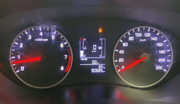 2020 Hyundai Elite i20 SPORTZ PLUS 1.2, Petrol, Manual, 90,654 km, Odometer Image