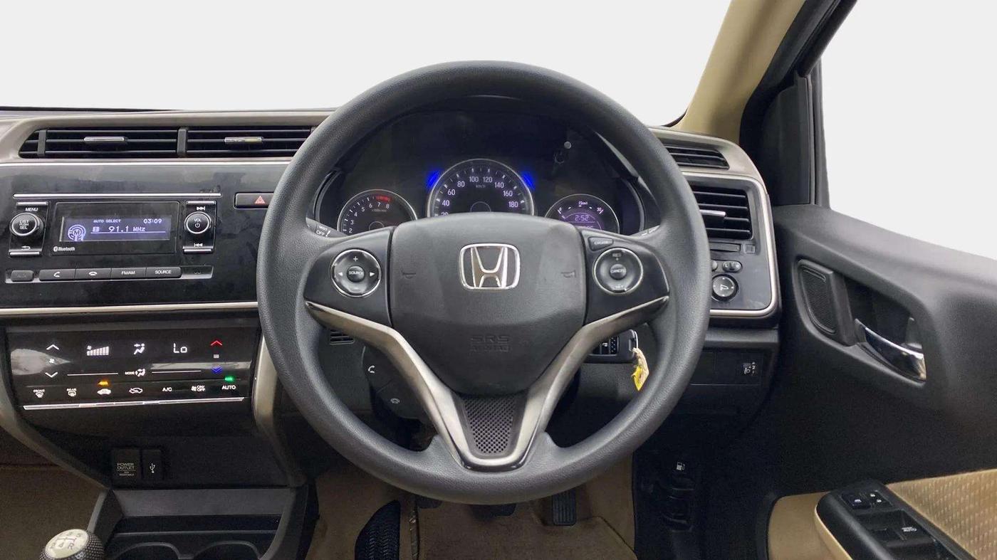 2017 Honda City 1.5L I-VTEC SV, Petrol, Manual, 30,692 km, Steering Wheel Close Up