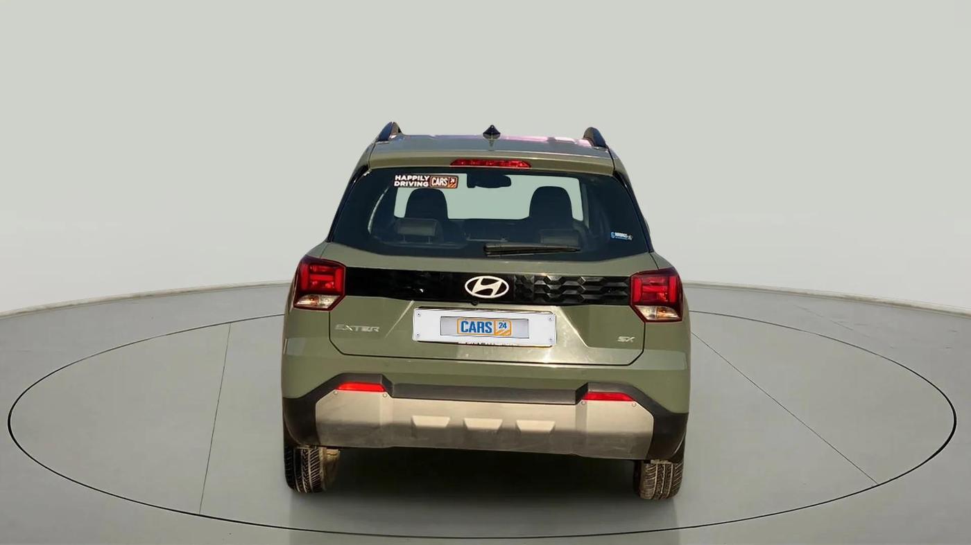 2023 Hyundai EXTER SX(O) CONNECT 1.2 AMT, Petrol, Automatic, 9,510 km, Back/Rear