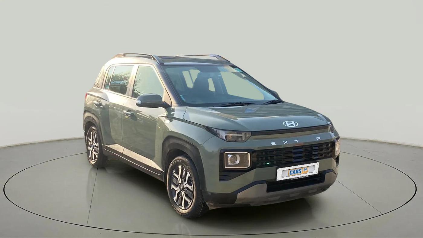 2023 Hyundai EXTER SX(O) CONNECT 1.2 AMT, Petrol, Automatic, 9,510 km, SRP