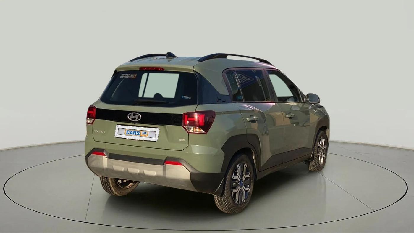 2023 Hyundai EXTER SX(O) CONNECT 1.2 AMT, Petrol, Automatic, 9,510 km, Right Back Diagonal