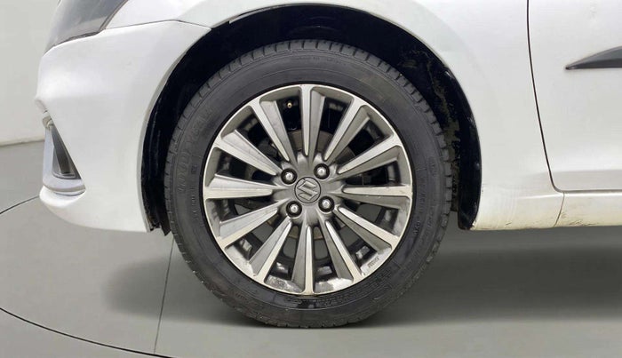 2018 Maruti Ciaz ALPHA 1.5 SHVS PETROL, Petrol, Manual, 68,375 km, Left Front Wheel