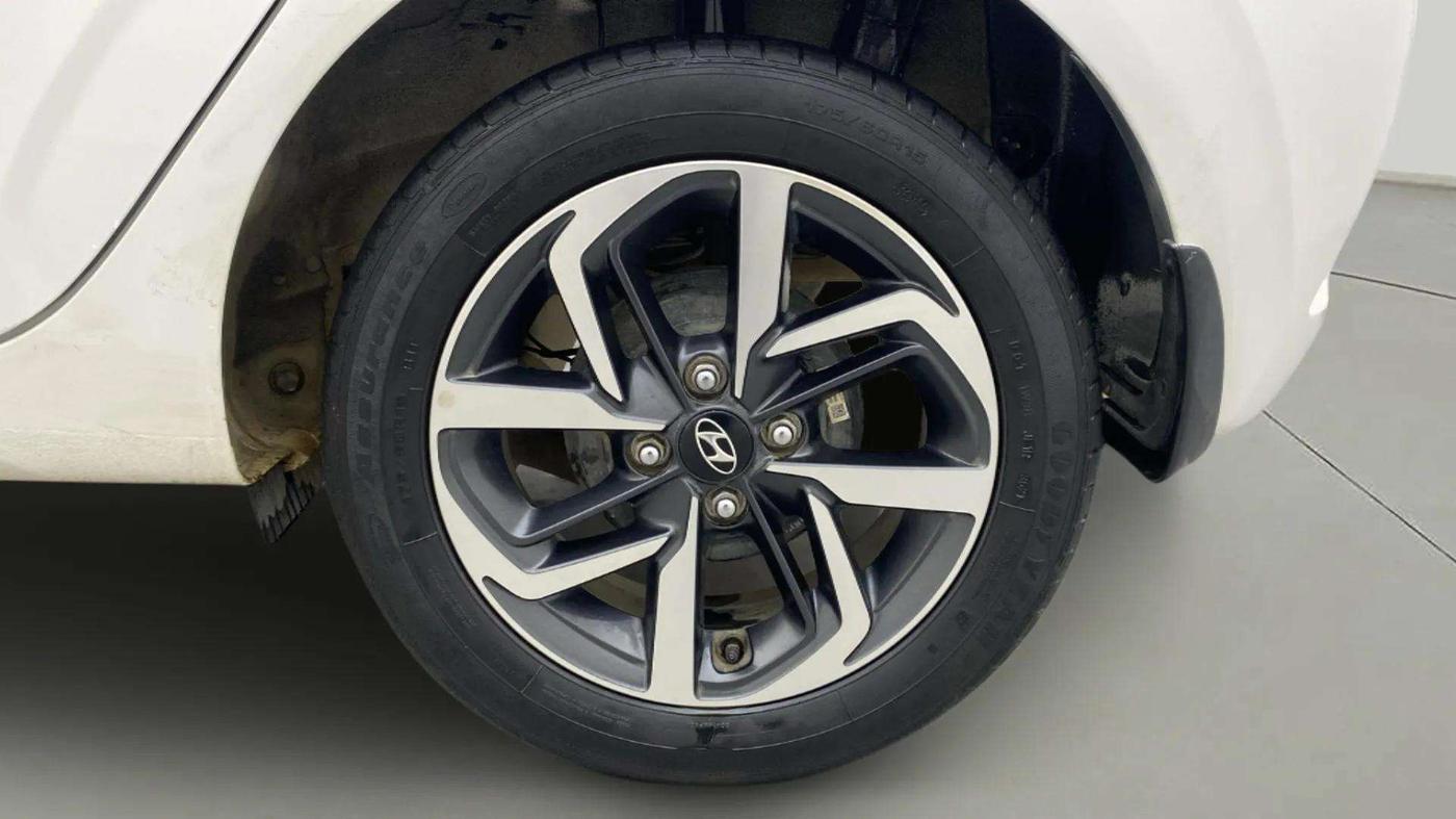 2021 Hyundai GRAND I10 NIOS ASTA AMT 1.2 KAPPA VTVT, Petrol, Automatic, 27,410 km, Left Rear Wheel