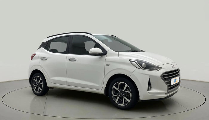 2021 Hyundai GRAND I10 NIOS ASTA AMT 1.2 KAPPA VTVT, Petrol, Automatic, 27,267 km, Right Front Diagonal