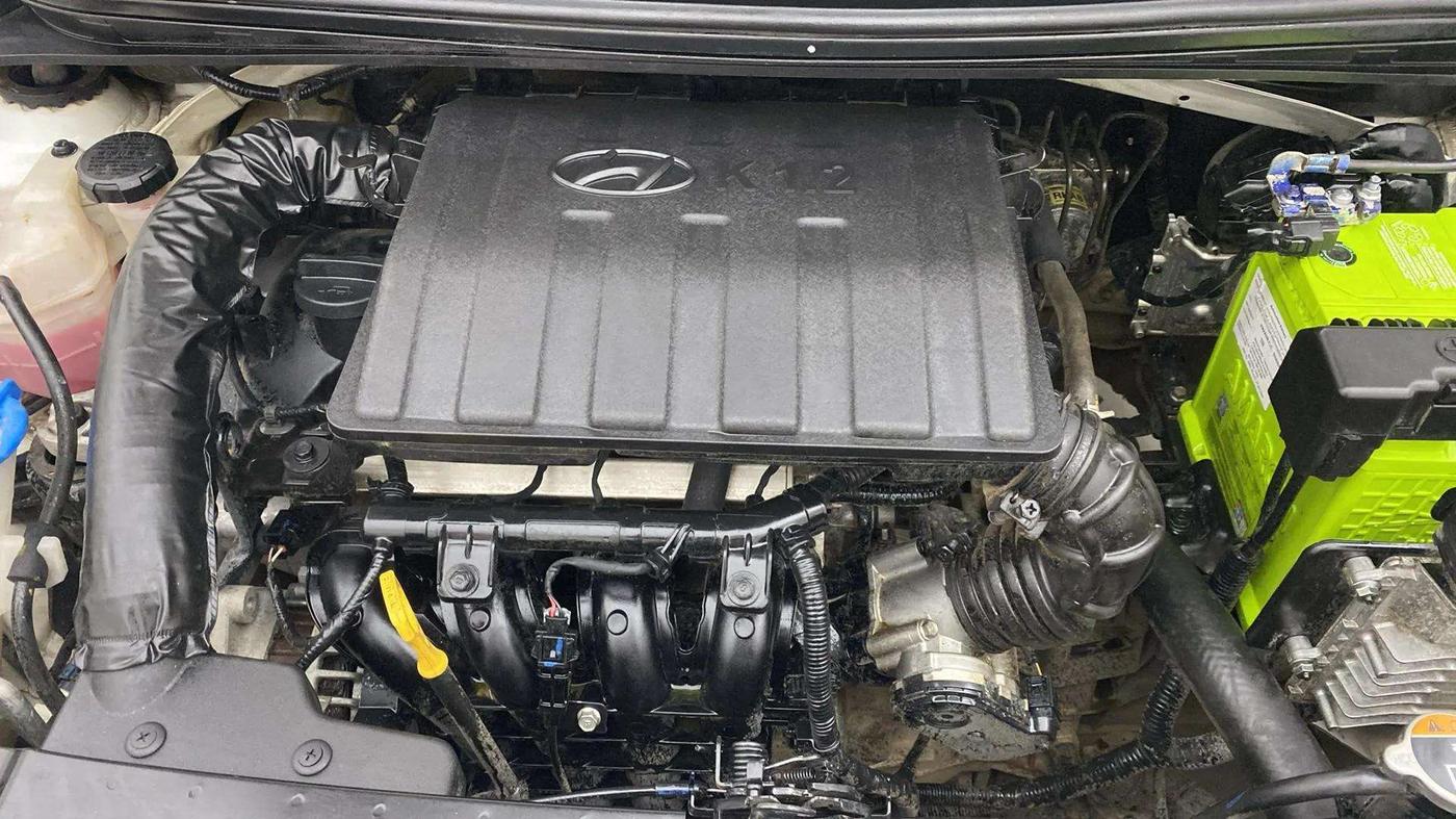 2021 Hyundai GRAND I10 NIOS ASTA AMT 1.2 KAPPA VTVT, Petrol, Automatic, 27,410 km, Engine View
