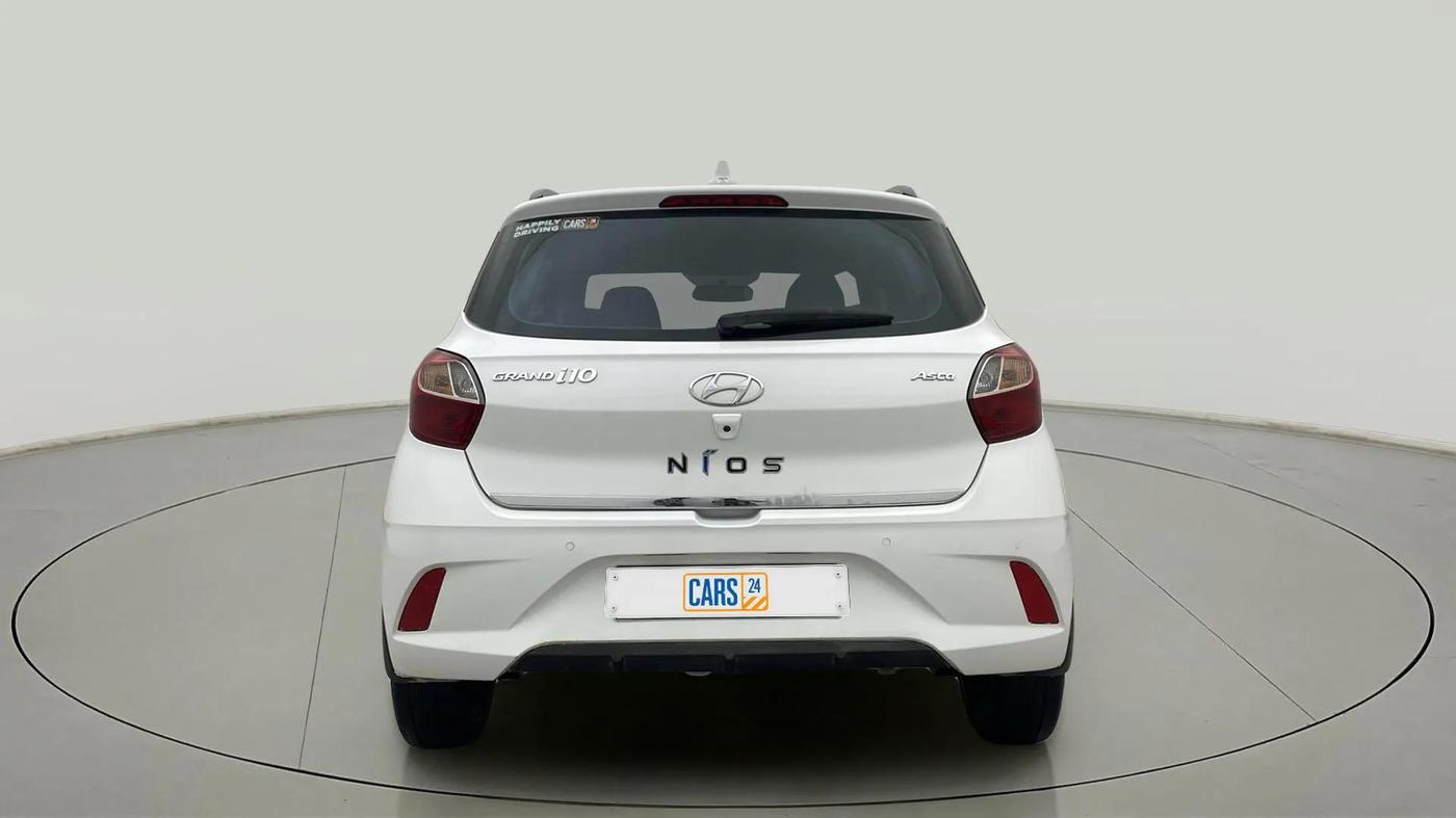 2021 Hyundai GRAND I10 NIOS ASTA AMT 1.2 KAPPA VTVT, Petrol, Automatic, 27,410 km, Back/Rear