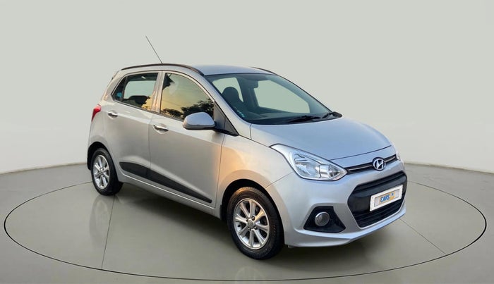 2015 Hyundai Grand i10 ASTA 1.2 KAPPA VTVT, Petrol, Manual, 22,987 km, Right Front Diagonal