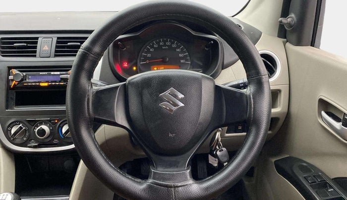 2015 Maruti Celerio VXI, Petrol, Manual, 41,809 km, Steering Wheel Close Up