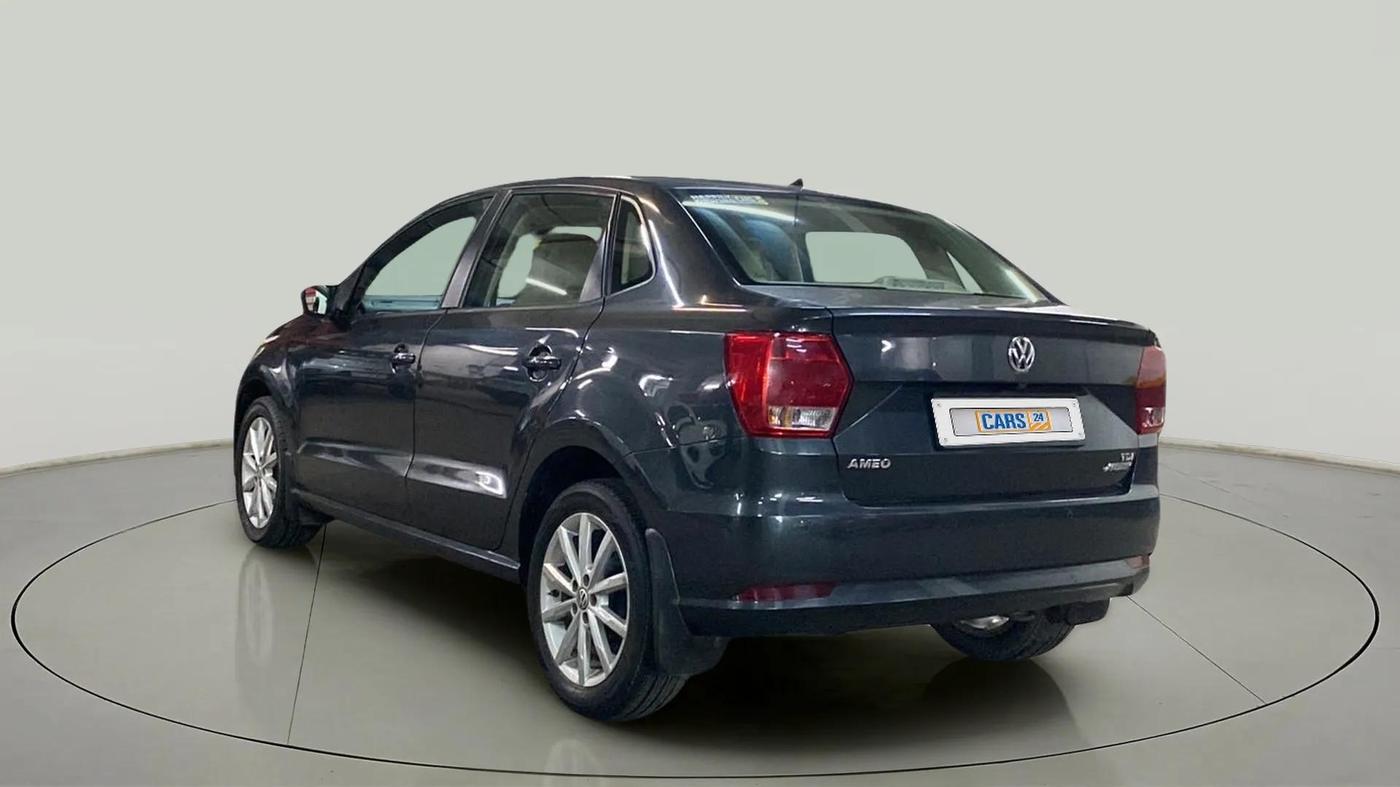 2018 Volkswagen Ameo HIGHLINE PLUS 1.5L 16 ALLOY, Diesel, Manual, 68,563 km, Left Back Diagonal