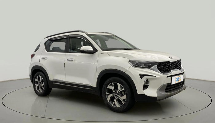 2021 KIA SONET HTX PLUS 1.0 IMT, Petrol, Manual, 36,092 km, Right Front Diagonal