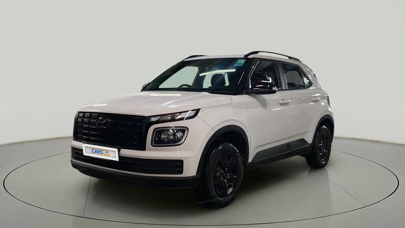 2023 Hyundai VENUE S (O) 1.2 KNIGHT EDITION, Petrol, Manual, 25,498 km, Left Front Diagonal