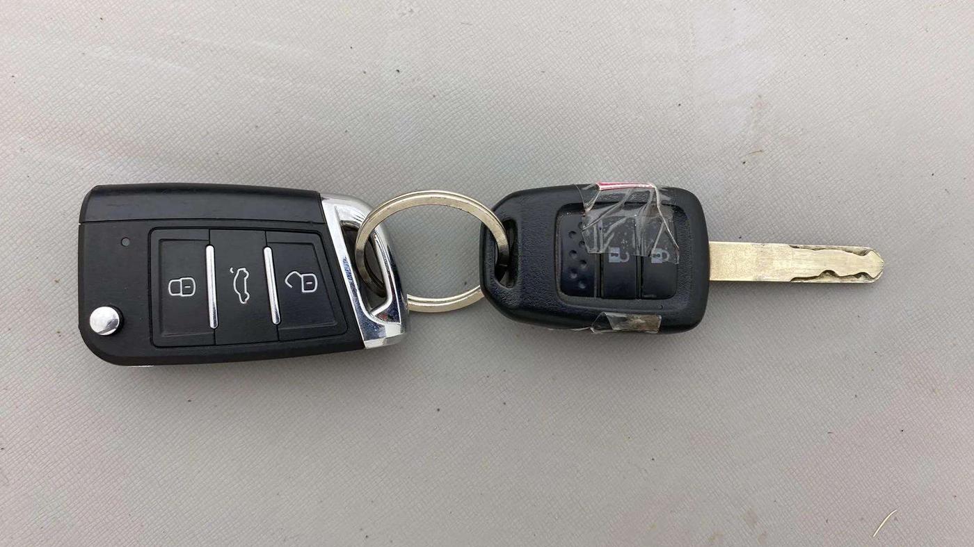 2019 Honda WR-V 1.2L I-VTEC VX MT, Petrol, Manual, 57,167 km, Key Close Up