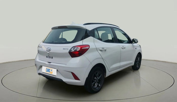 2020 Hyundai GRAND I10 NIOS SPORTZ AMT 1.2 KAPPA VTVT, Petrol, Automatic, 61,314 km, Right Back Diagonal