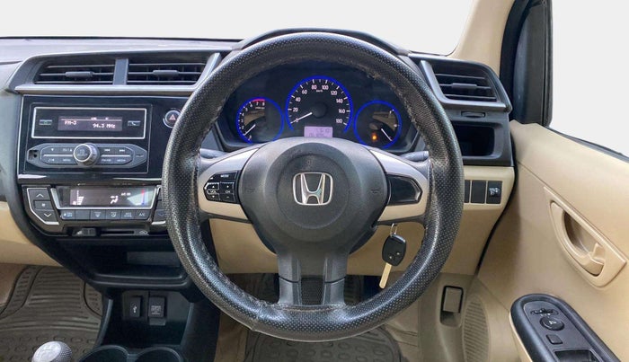 2017 Honda Amaze 1.2L I-VTEC S, Petrol, Manual, 61,900 km, Steering Wheel Close Up