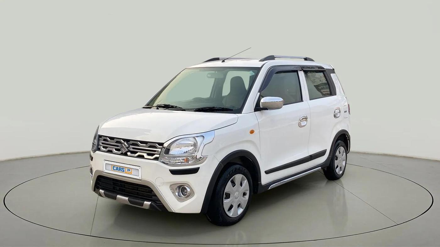 2023 Maruti New Wagon-R VXI CNG 1.0, CNG, Manual, 30,445 km, Left Front Diagonal