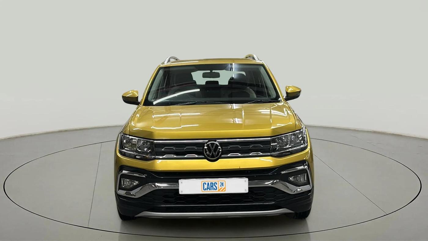 2022 Volkswagen TAIGUN HIGHLINE 1.0 TSI AT, Petrol, Automatic, 54,121 km, Front