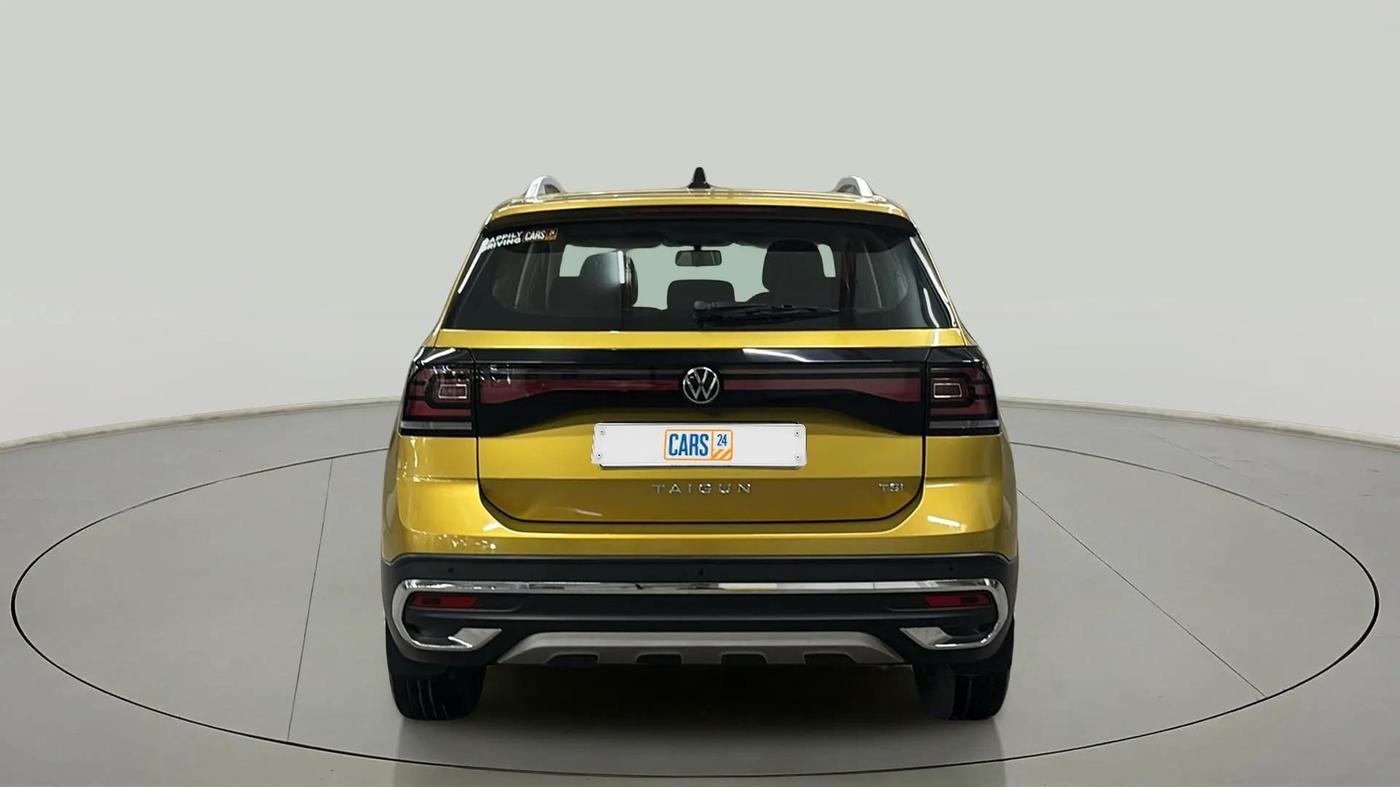 2022 Volkswagen TAIGUN HIGHLINE 1.0 TSI AT, Petrol, Automatic, 54,121 km, Back/Rear