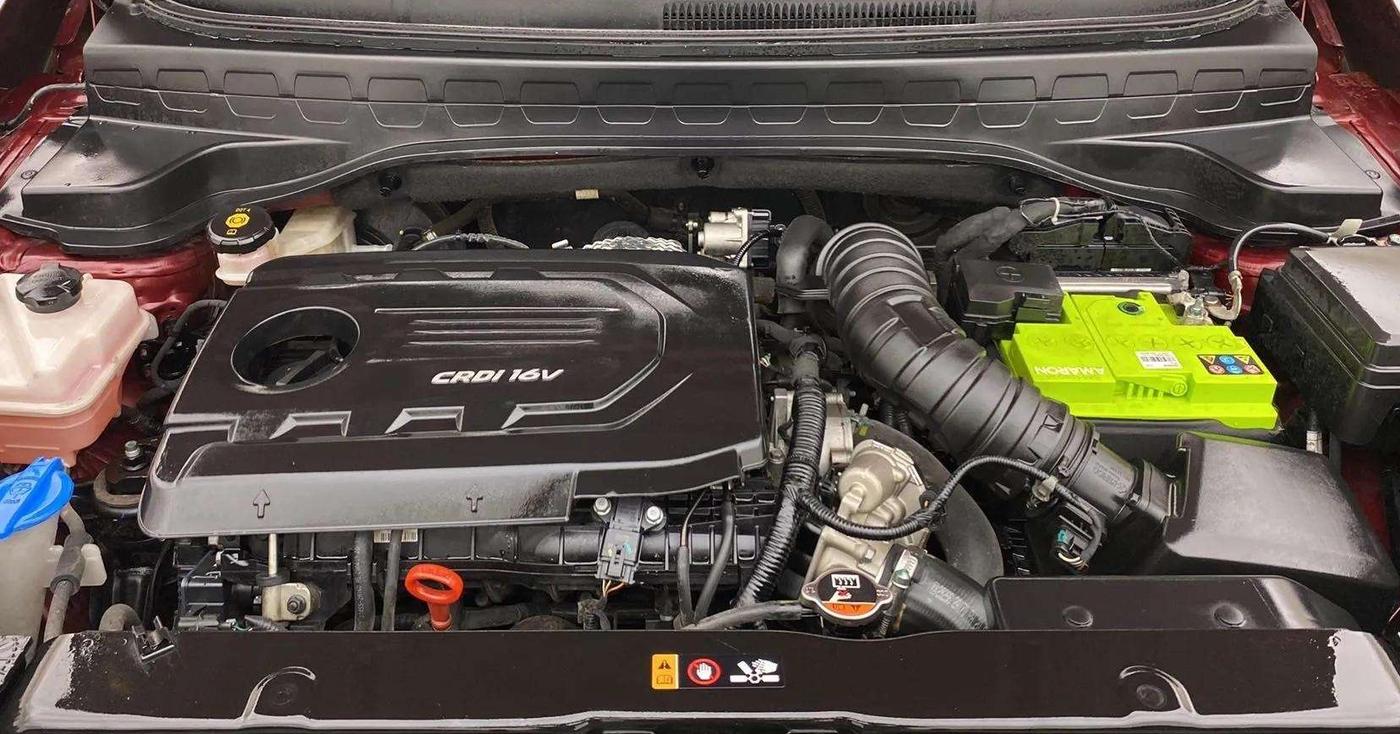 2020 KIA SONET GTX PLUS 1.5 AT, Diesel, Automatic, 47,840 km, Engine View