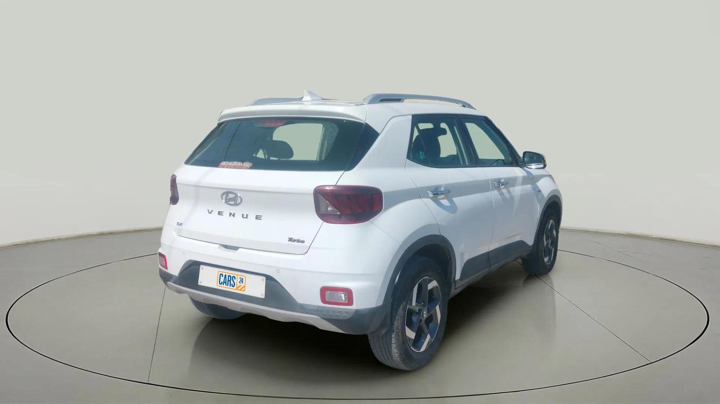 2019 Hyundai VENUE SX PLUS 1.0 TURBO DCT, Petrol, Automatic, 63,013 km, Right Back Diagonal