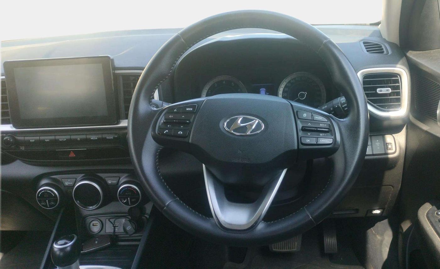 2019 Hyundai VENUE SX PLUS 1.0 TURBO DCT, Petrol, Automatic, 63,013 km, Steering Wheel Close Up