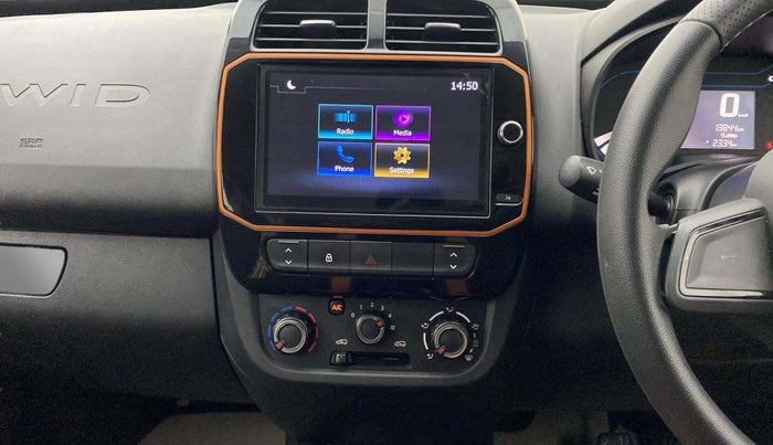 2020 Renault Kwid CLIMBER 1.0 AMT (O), Petrol, Automatic, 14,082 km, Air Conditioner