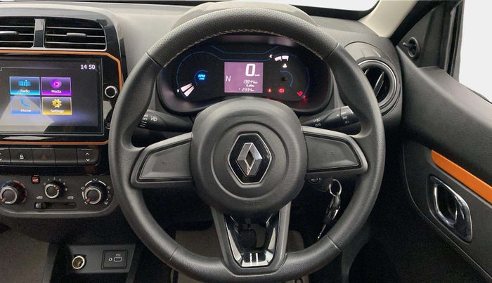 2020 Renault Kwid CLIMBER 1.0 AMT (O), Petrol, Automatic, 14,082 km, Steering Wheel Close Up
