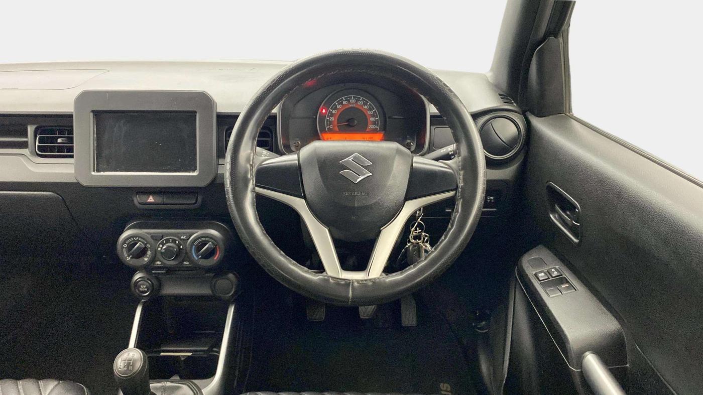 2021 Maruti IGNIS SIGMA 1.2, Petrol, Manual, 41,188 km, Steering Wheel Close Up