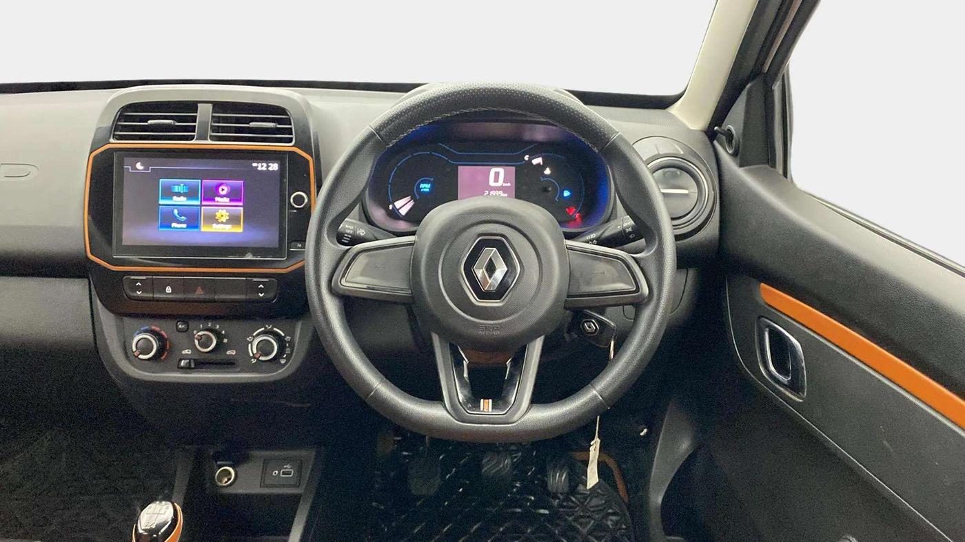 2020 Renault Kwid CLIMBER 1.0 (O), Petrol, Manual, 22,007 km, Steering Wheel Close Up