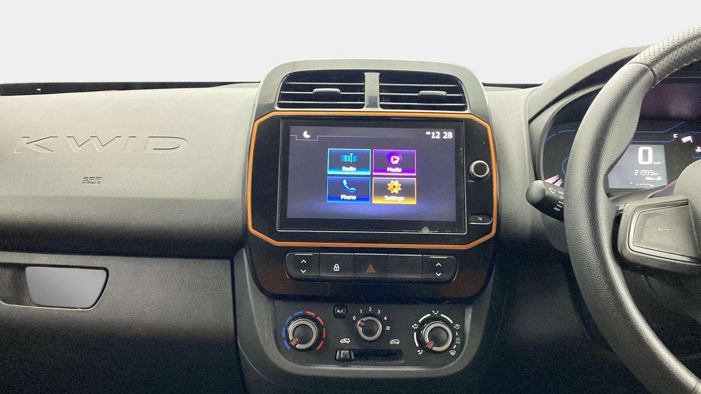 2020 Renault Kwid CLIMBER 1.0 (O), Petrol, Manual, 22,007 km, Air Conditioner