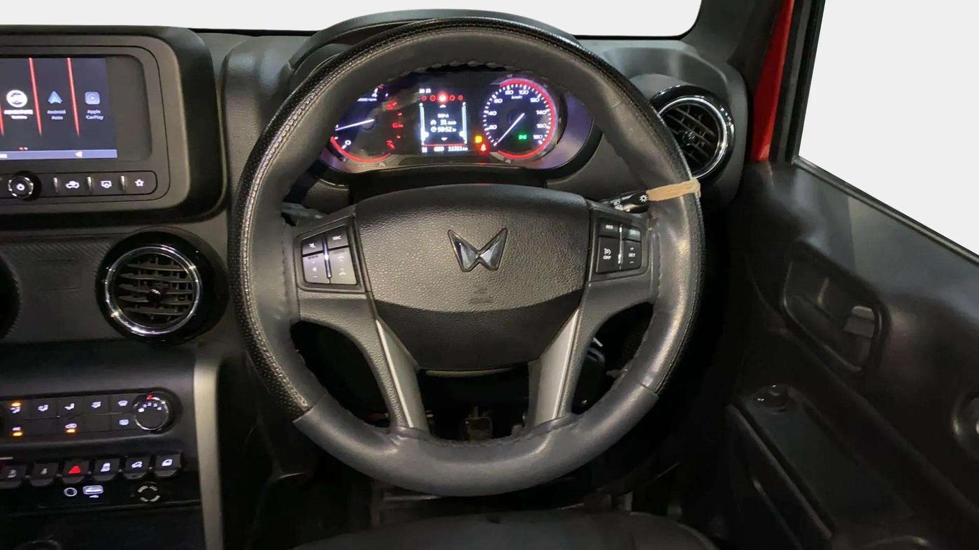 2023 Mahindra Thar LX D 4*4 MT HT, Diesel, Manual, 12,206 km, Steering Wheel Close Up