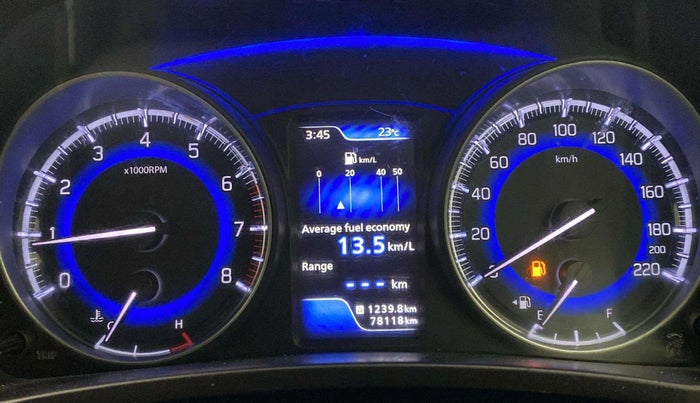 2018 Maruti Baleno ZETA PETROL 1.2, Petrol, Manual, 78,145 km, Odometer Image