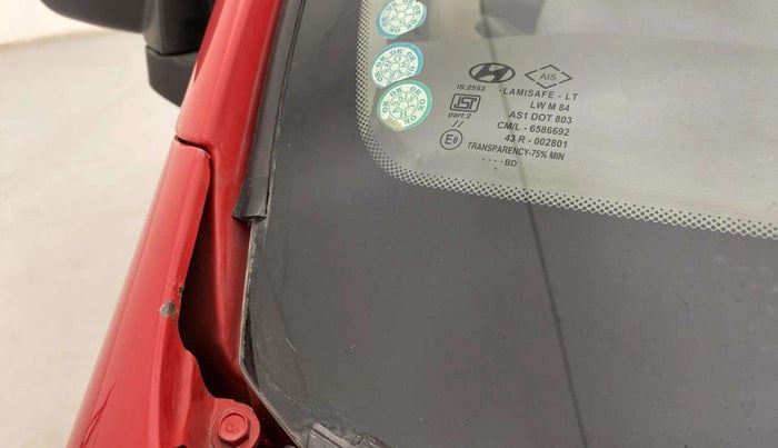 2013 Hyundai i10 ERA 1.1, Petrol, Manual, 56,563 km, Bonnet (hood) - Cowl vent panel has minor damage