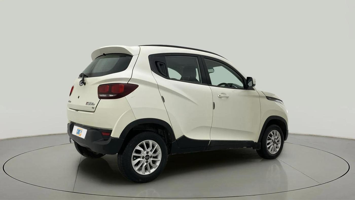2017 Mahindra Kuv100 K6 6 STR, Petrol, Manual, 62,664 km, Right Back Diagonal