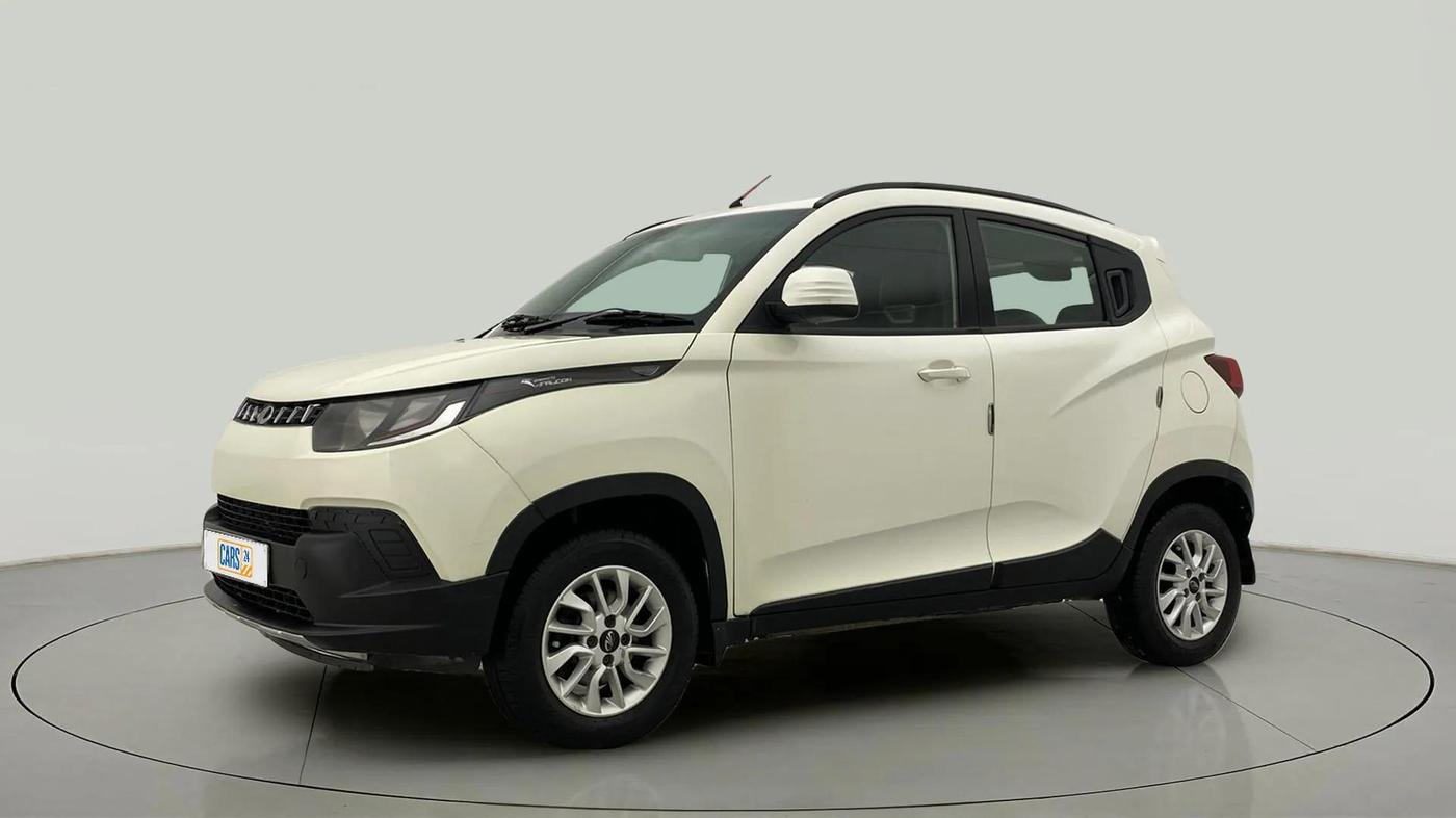 2017 Mahindra Kuv100 K6 6 STR, Petrol, Manual, 62,664 km, Left Front Diagonal