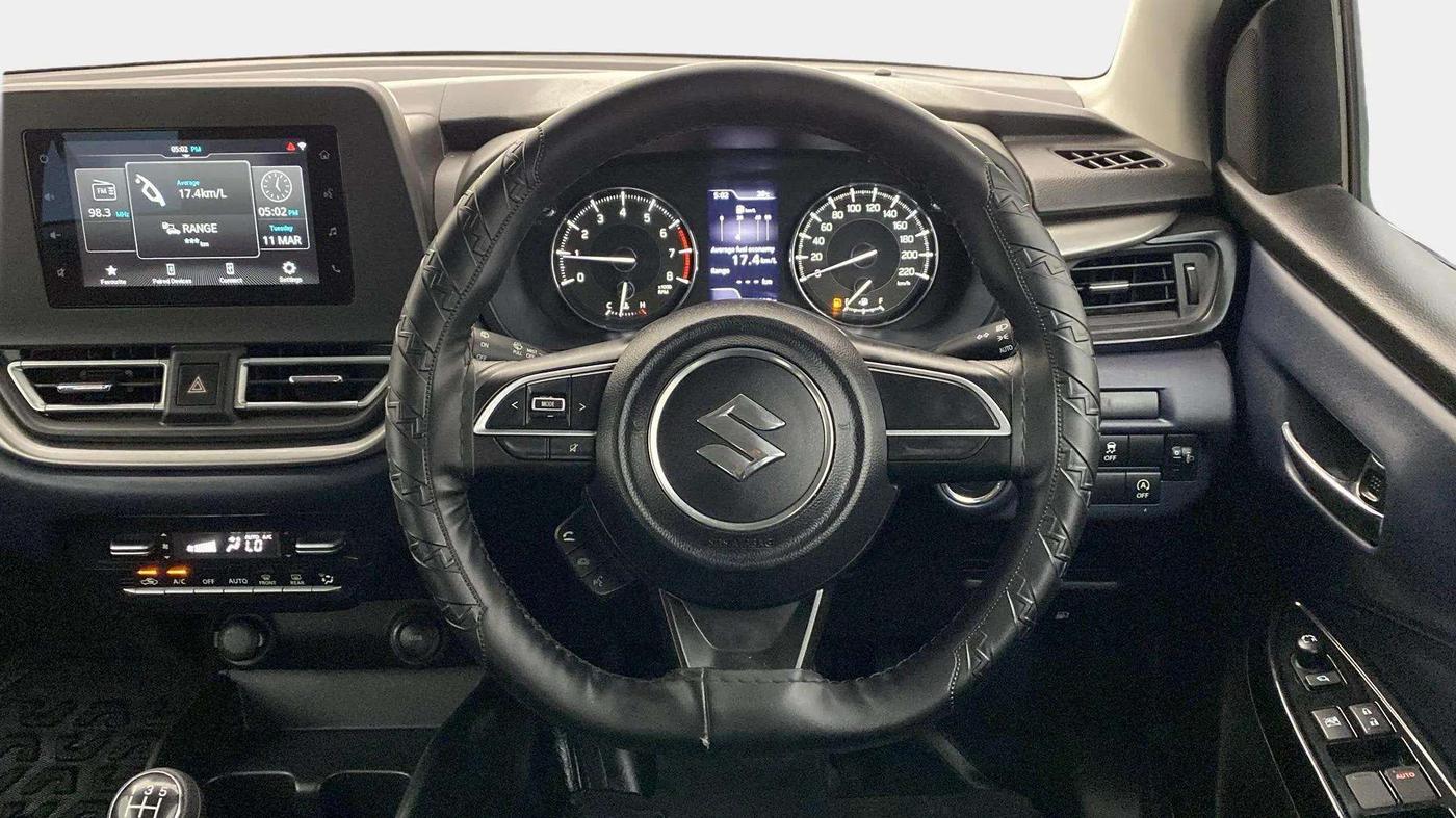 2023 Maruti Baleno ZETA PETROL 1.2, Petrol, Manual, 11,955 km, Steering Wheel Close Up
