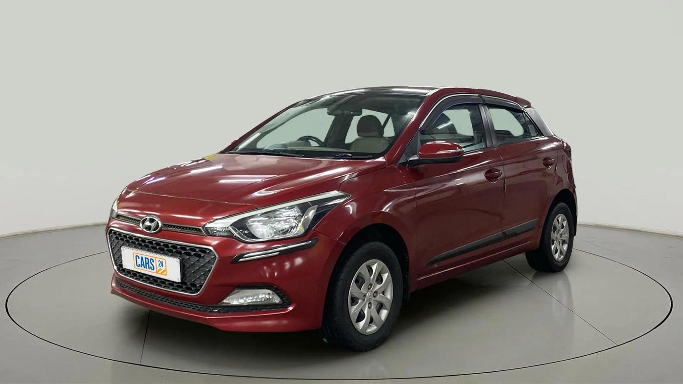 2015 Hyundai Elite i20 SPORTZ 1.2, CNG, Manual, 55,681 km, Left Front Diagonal